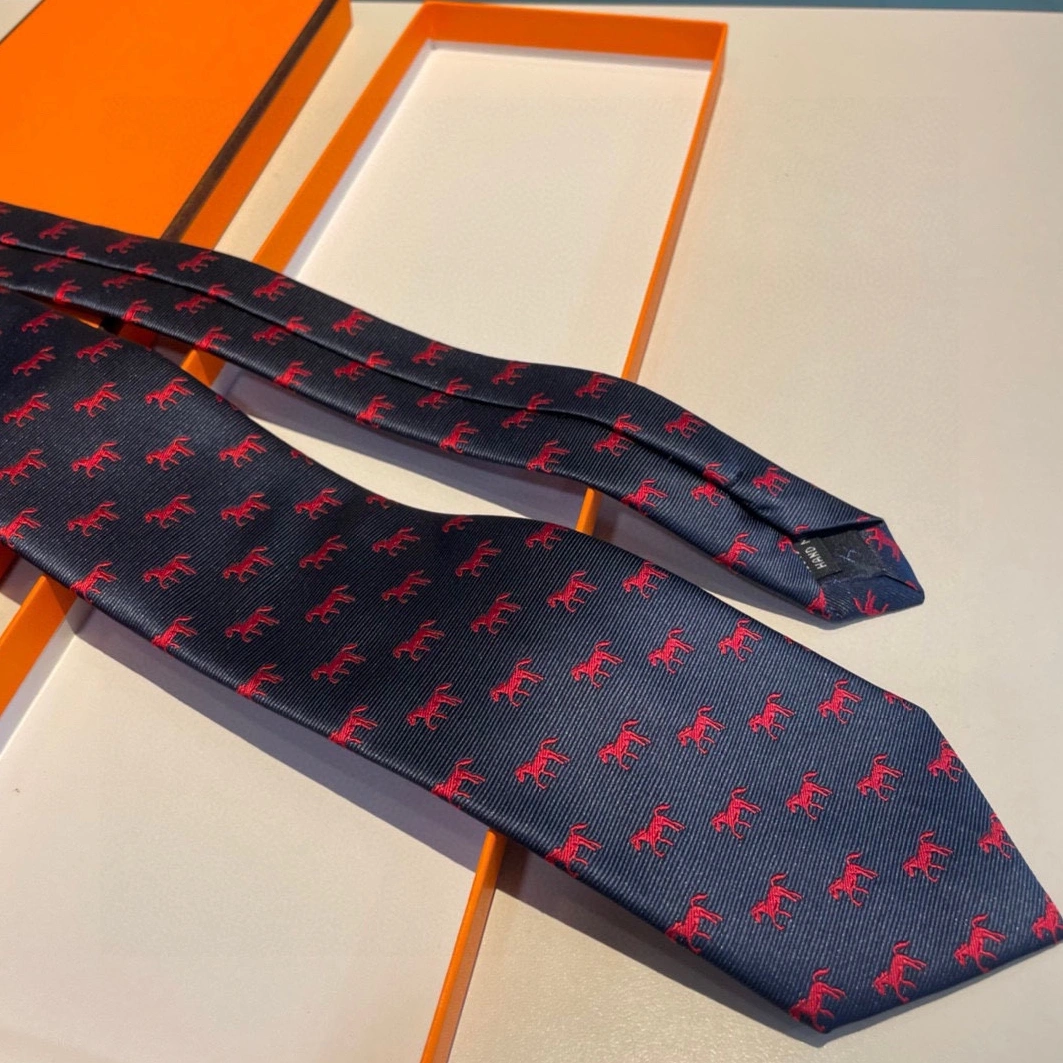 Hermes Necktie For Men Durable 9219