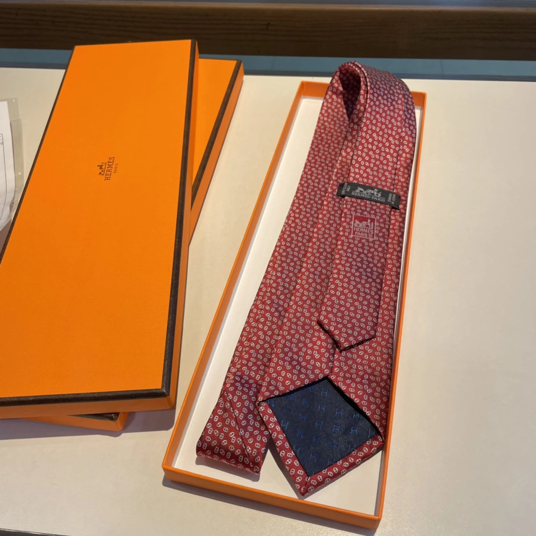 Hermes Necktie For Men EyeCatching 2197