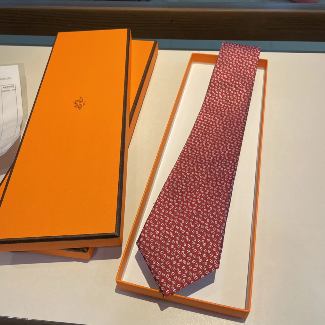 Hermes Necktie For Men EyeCatching 2197