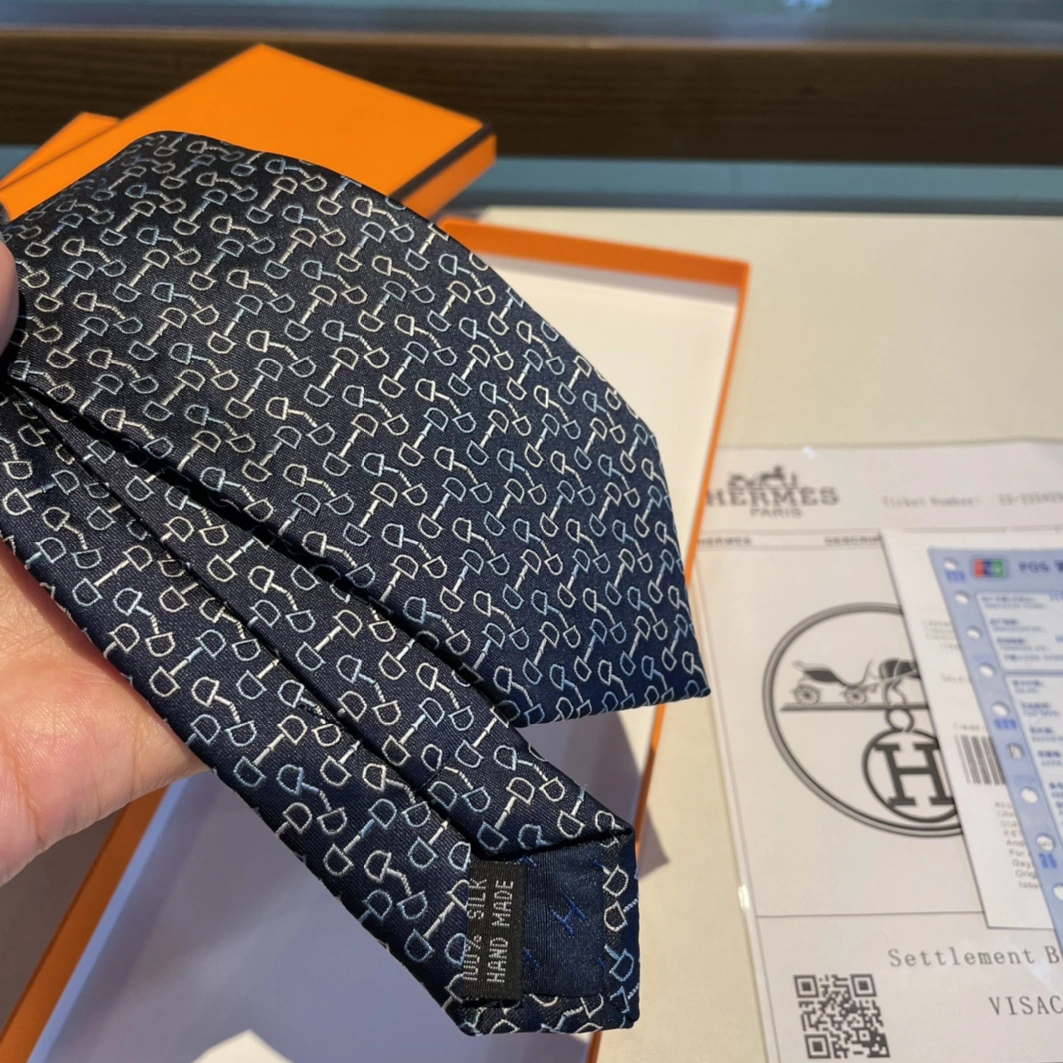 Hermes Necktie For Men Fashionable 846