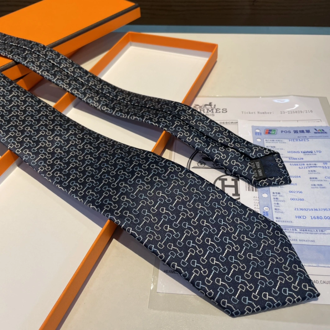 Hermes Necktie For Men Fashionable 846