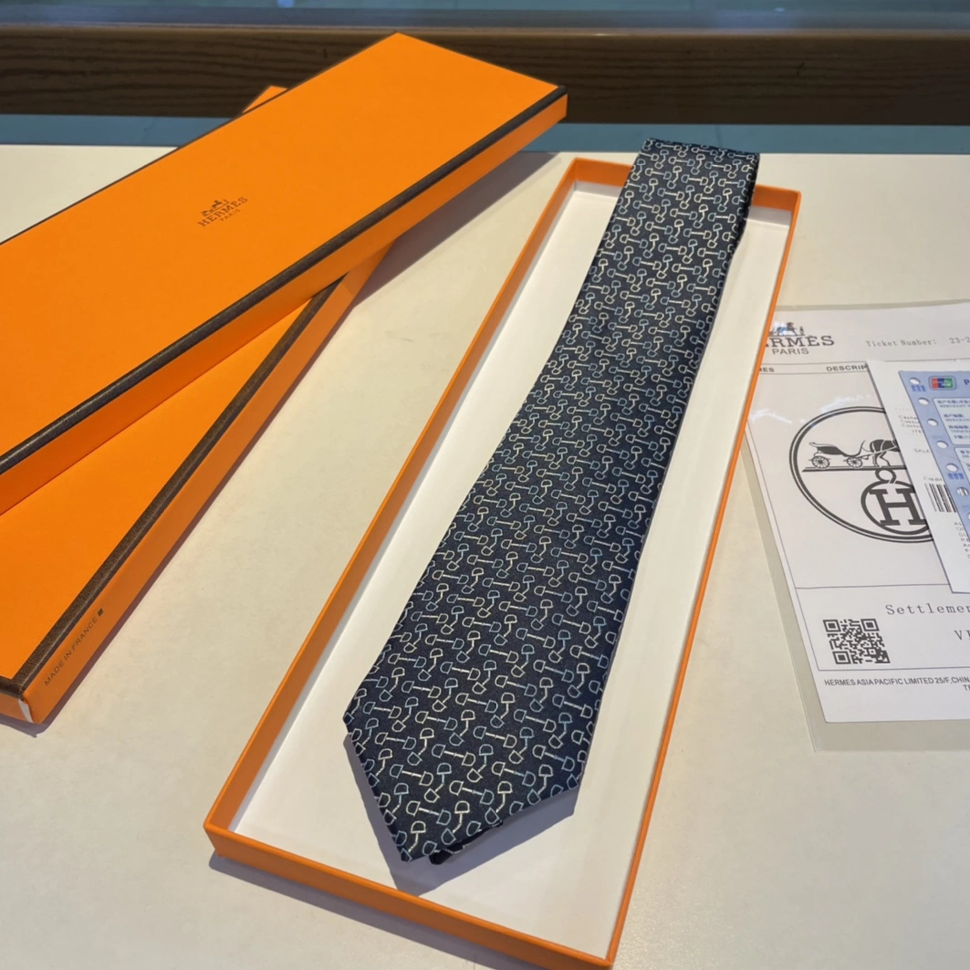 Hermes Necktie For Men Fashionable 846