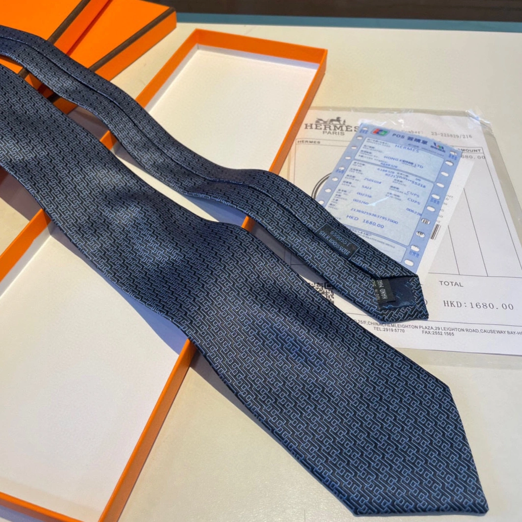 Hermes Necktie For Men Fashionable 8825