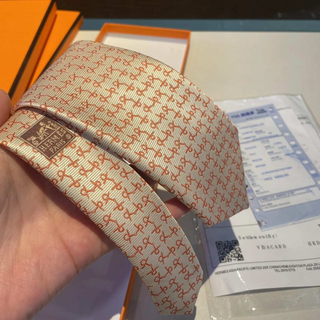 Hermes Necktie For Men Fashionable 8875