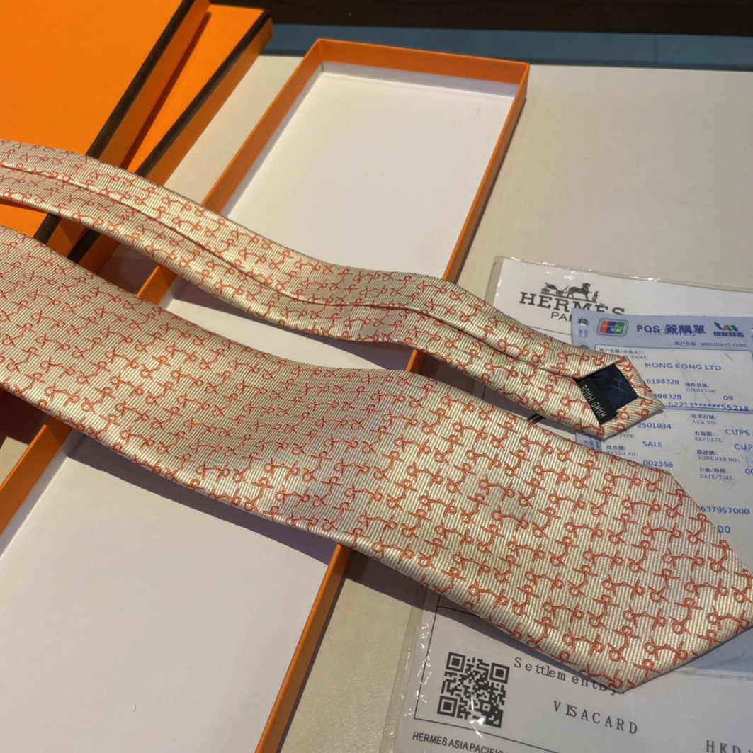 Hermes Necktie For Men Fashionable 8875