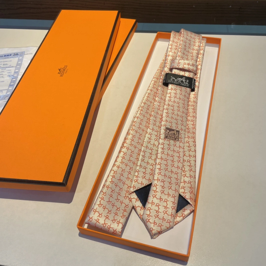 Hermes Necktie For Men Fashionable 8875