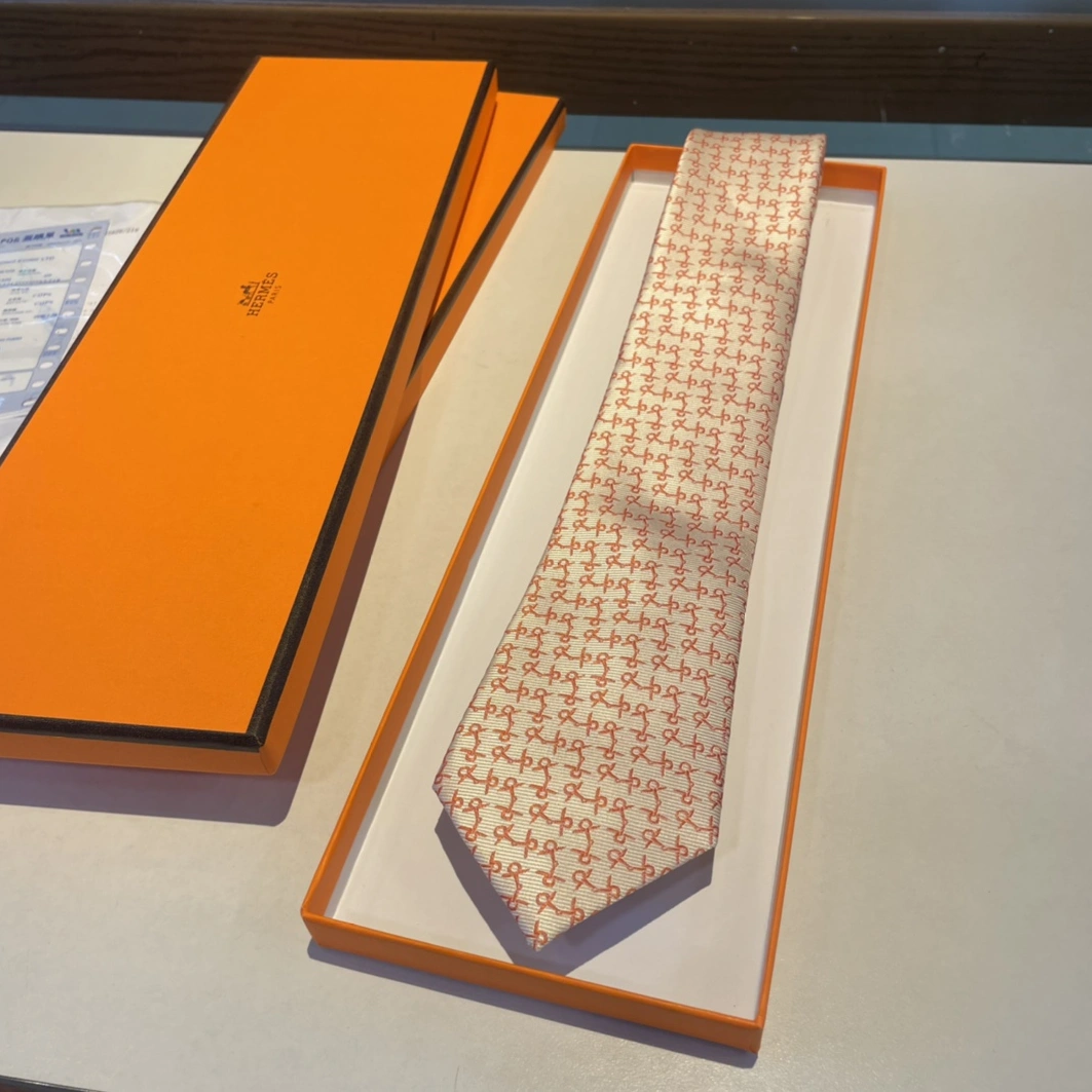 Hermes Necktie For Men Fashionable 8875