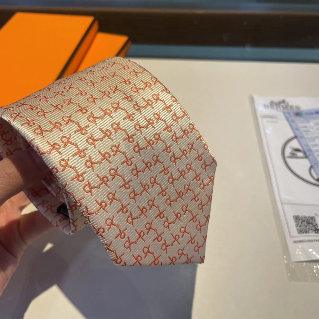 Hermes Necktie For Men Fashionable 8875