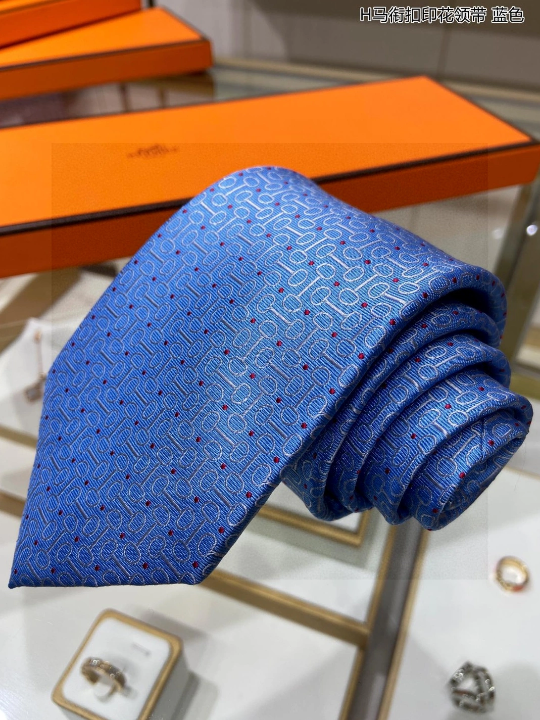 Hermes Necktie For Men Functional 242