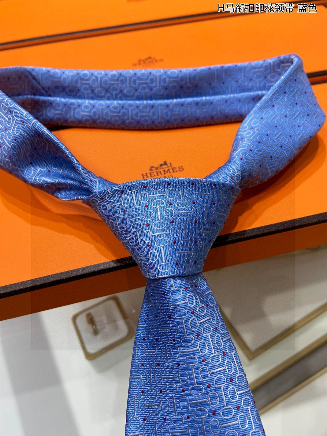Hermes Necktie For Men Functional 242