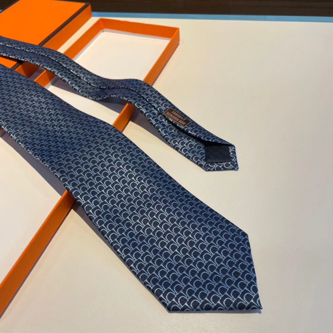 Hermes Necktie For Men Functional 9612