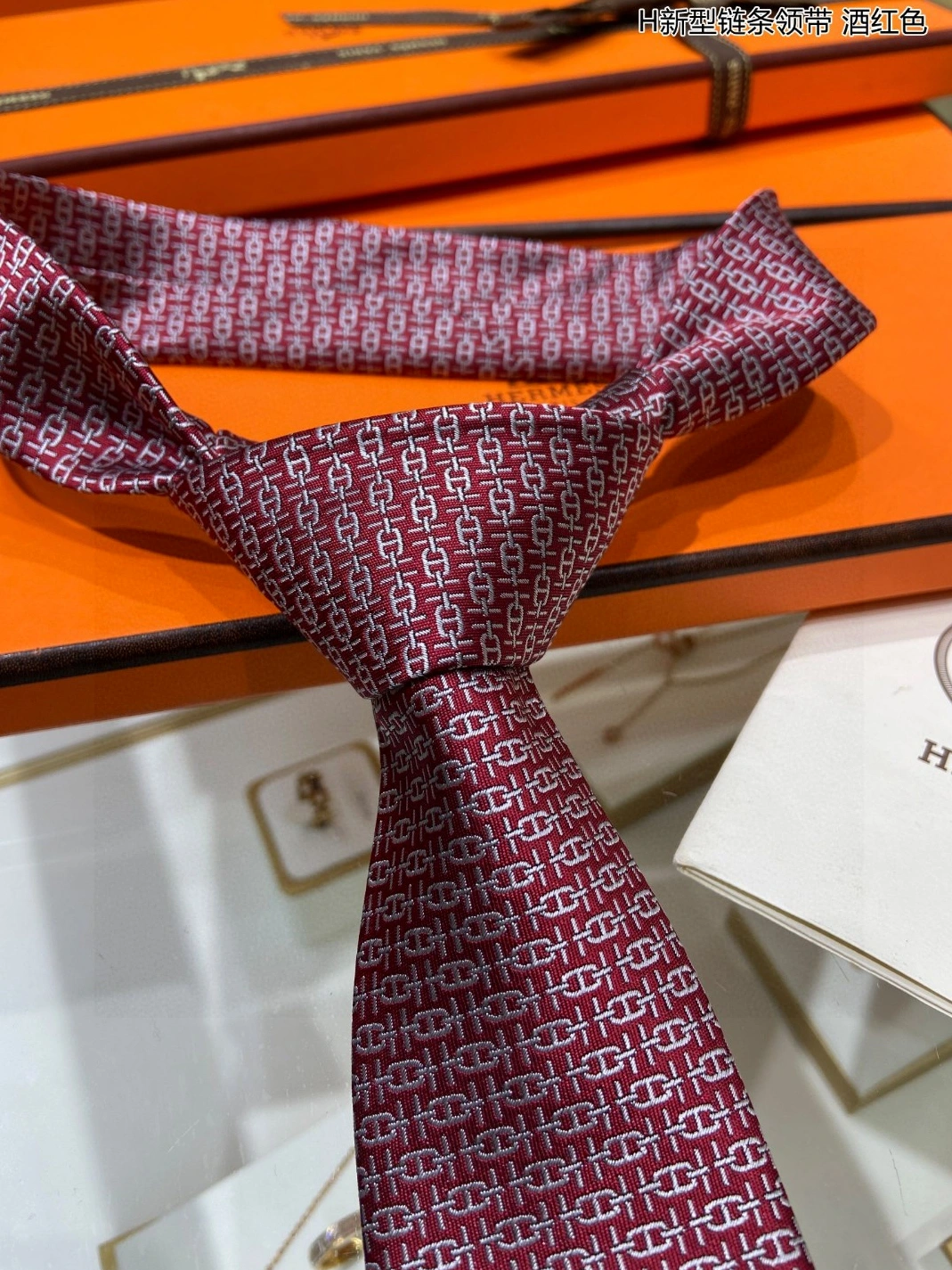 Hermes Necktie For Men GoodFit 1134