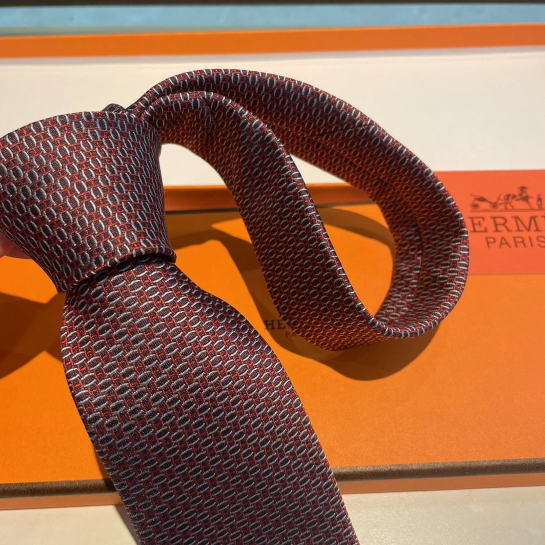 Hermes Necktie For Men Minimalist 1537