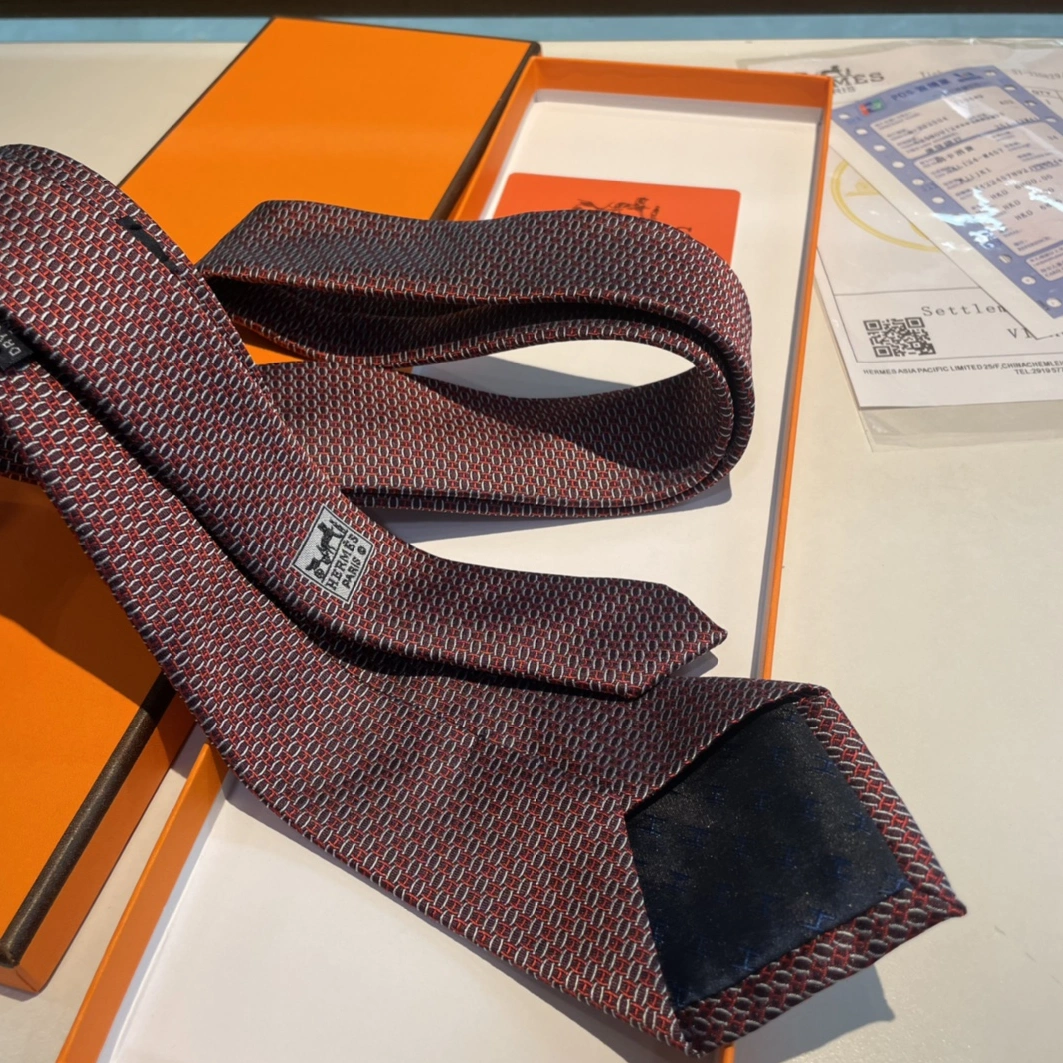 Hermes Necktie For Men Minimalist 1537