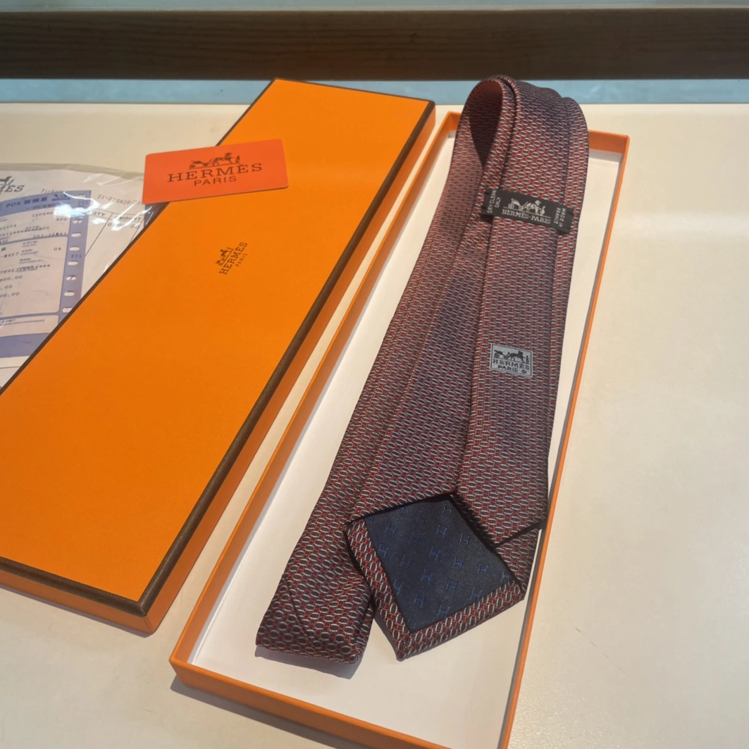 Hermes Necktie For Men Minimalist 1537