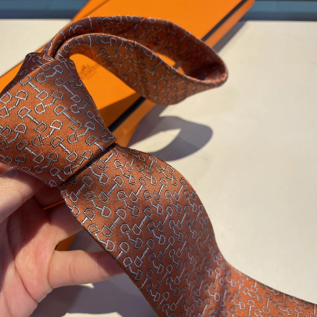 Hermes Necktie For Men Minimalist 7359