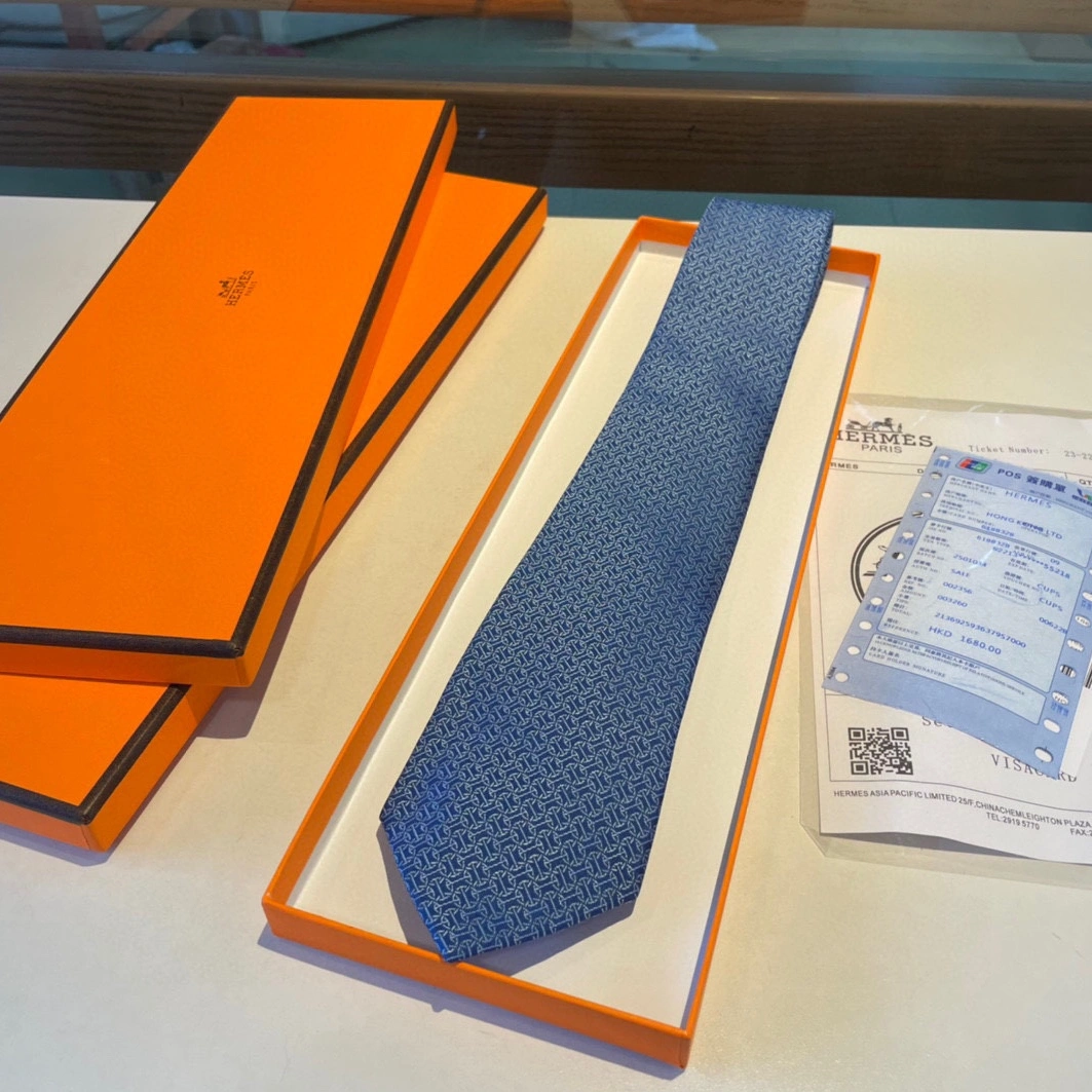 Hermes Necktie For Men Modern 3877
