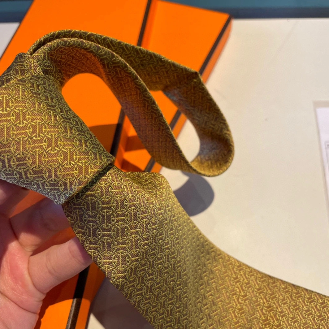 Hermes Necktie For Men Practical 6702