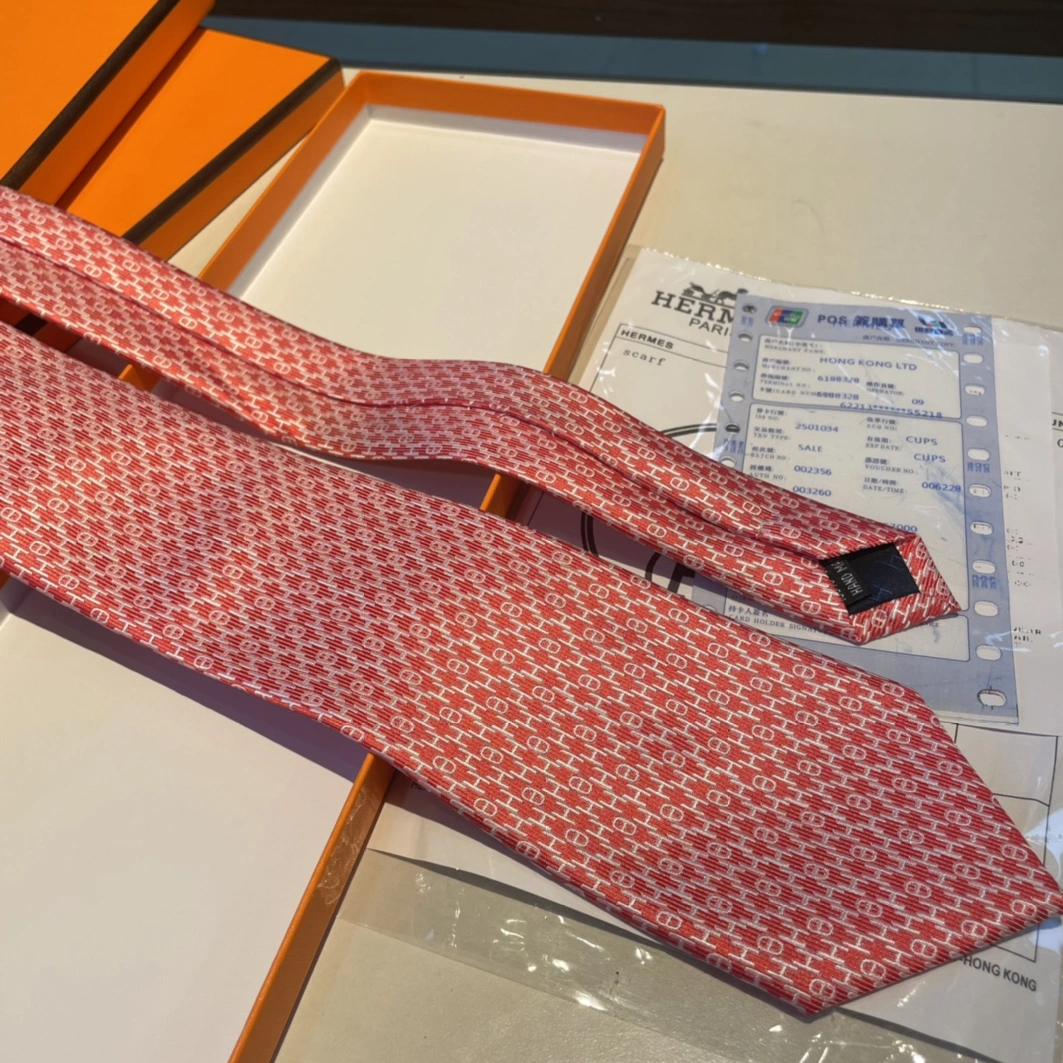 Hermes Necktie For Men Sleek 9620