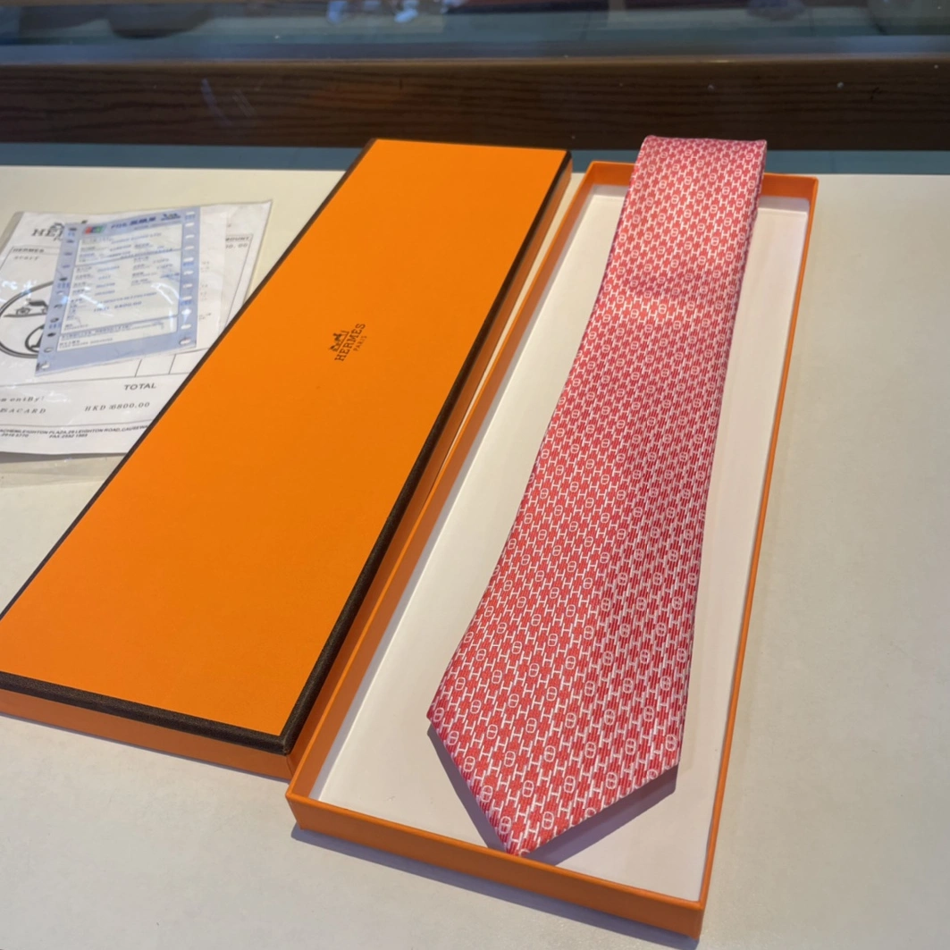 Hermes Necktie For Men Sleek 9620
