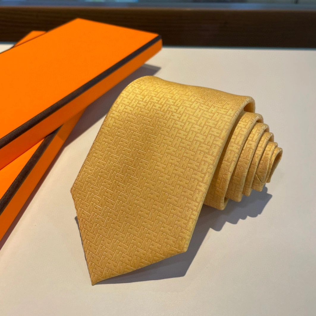Hermes Necktie For Men Soft 9799