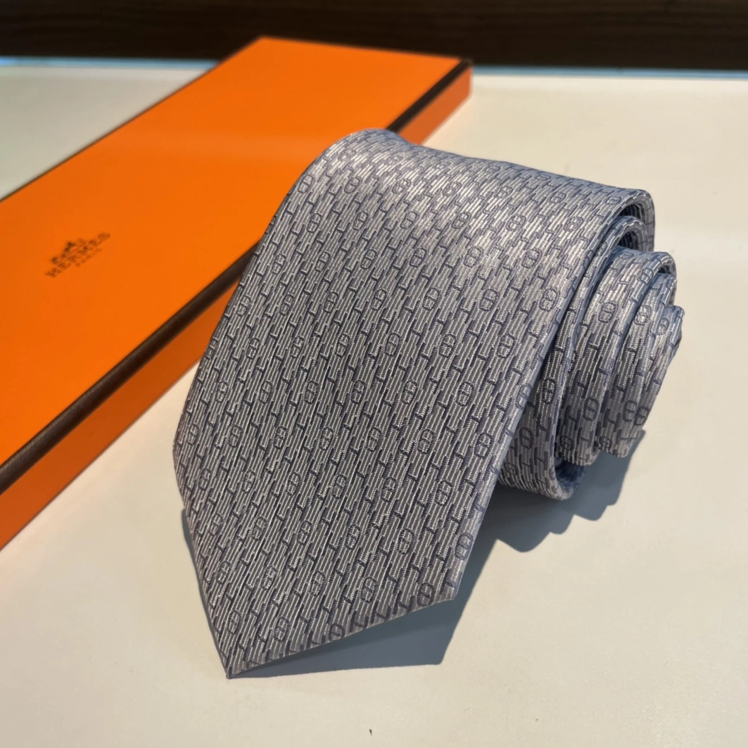 Hermes Necktie For Men Timeless 5771