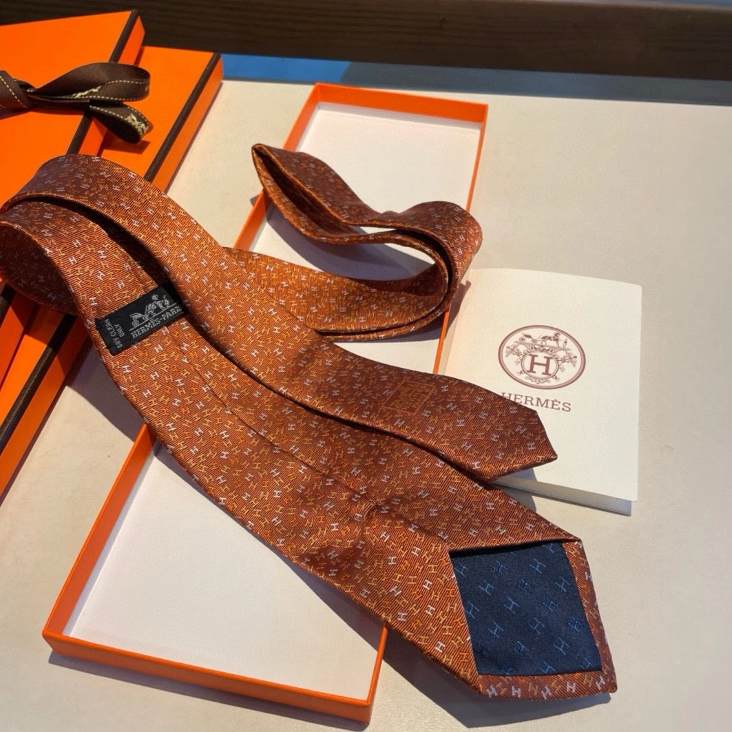 Hermes Necktie For Men Trendsetting 7361