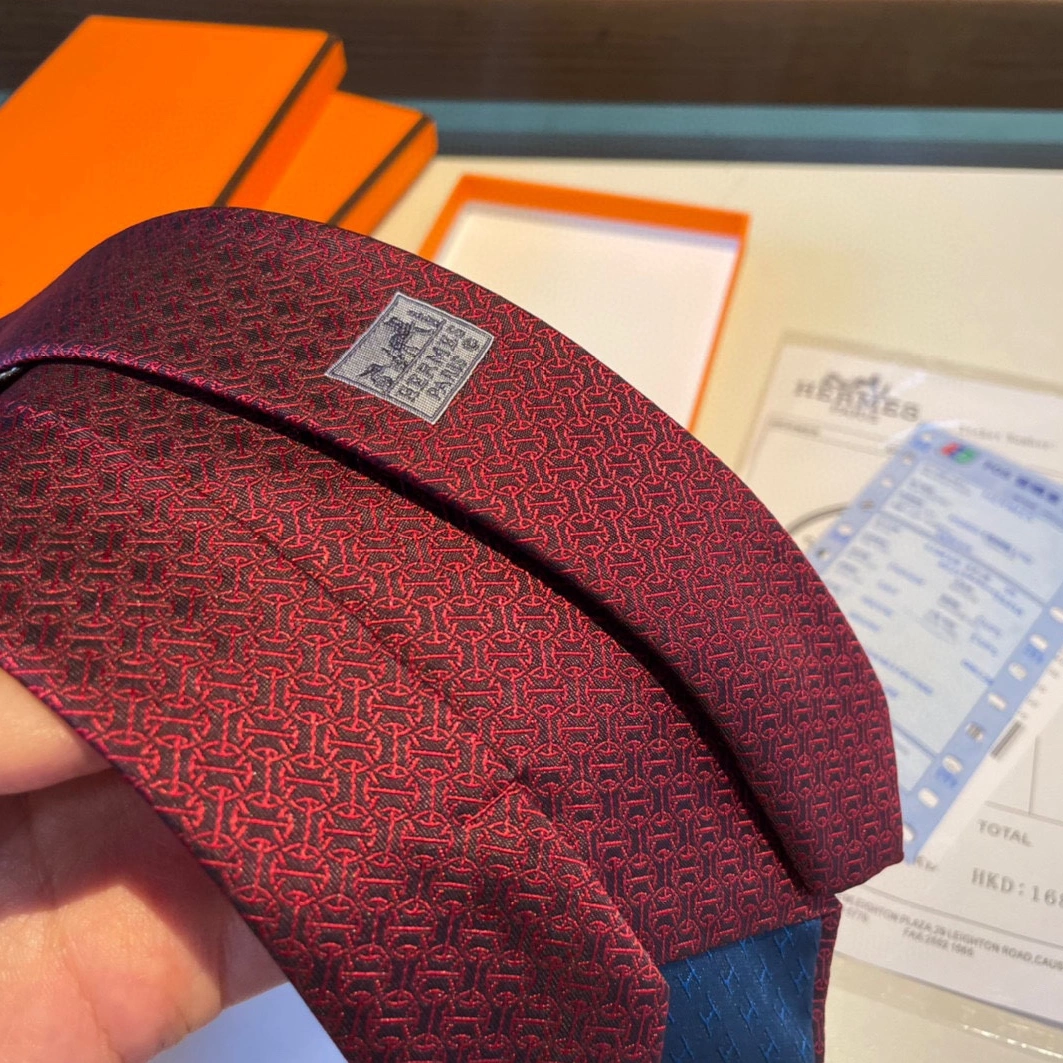 Hermes Necktie For Men Unique 7033