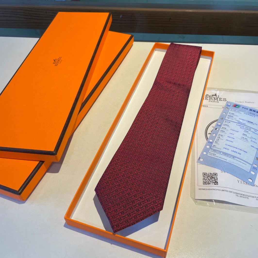 Hermes Necktie For Men Unique 7033