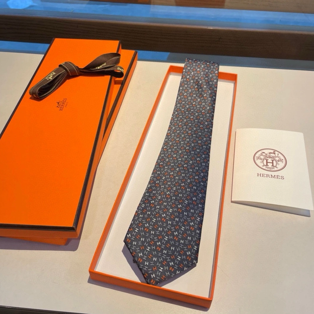 Hermes Necktie For Men Unique 8317