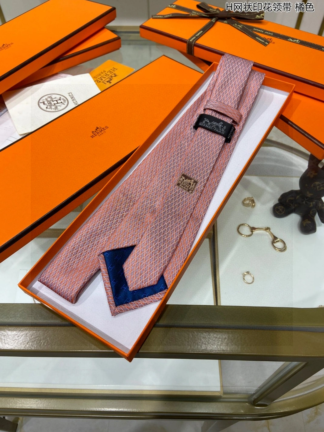 Hermes Necktie For Men Unique 8602