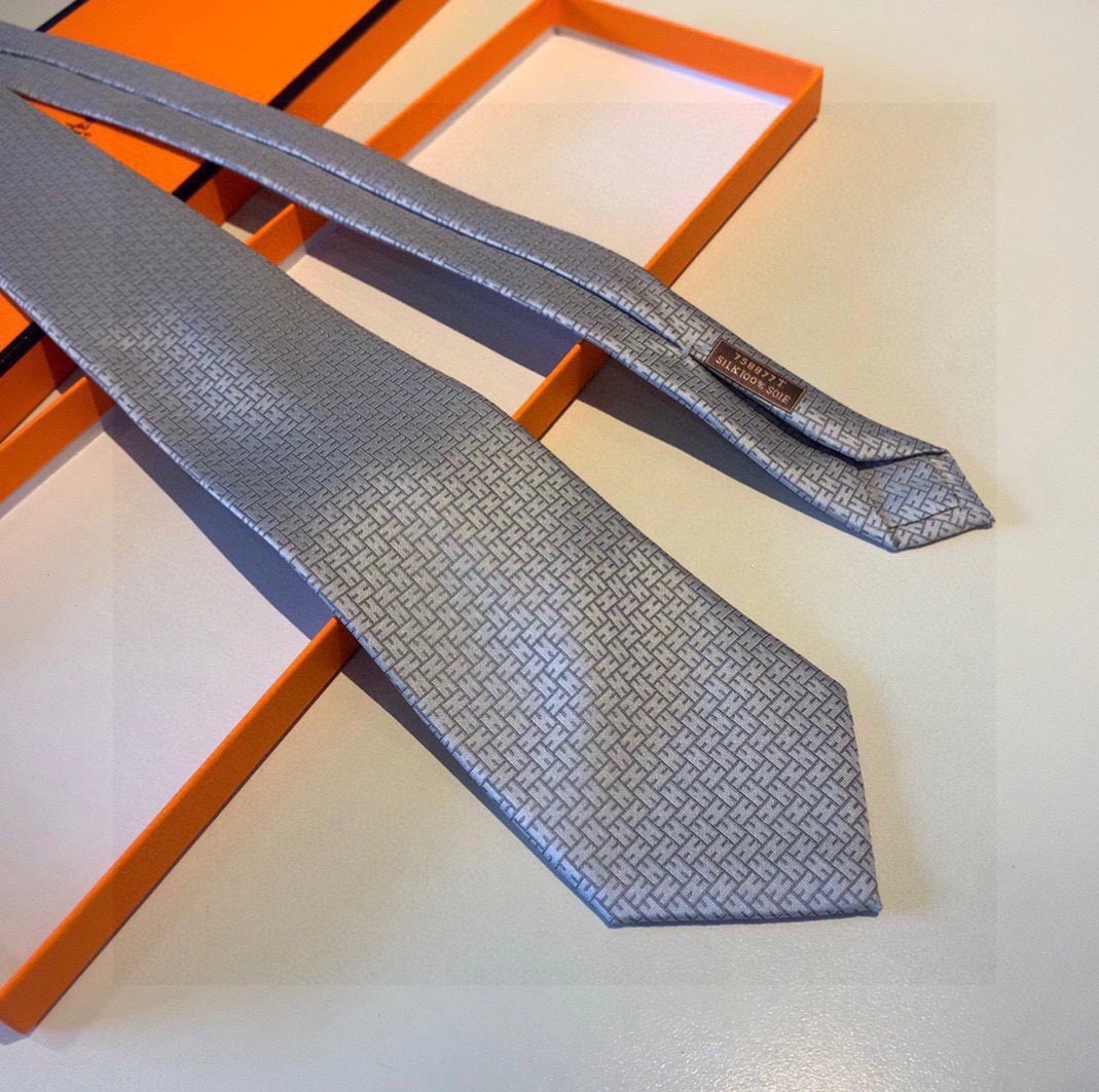Hermes Necktie For Men Versatile 1807