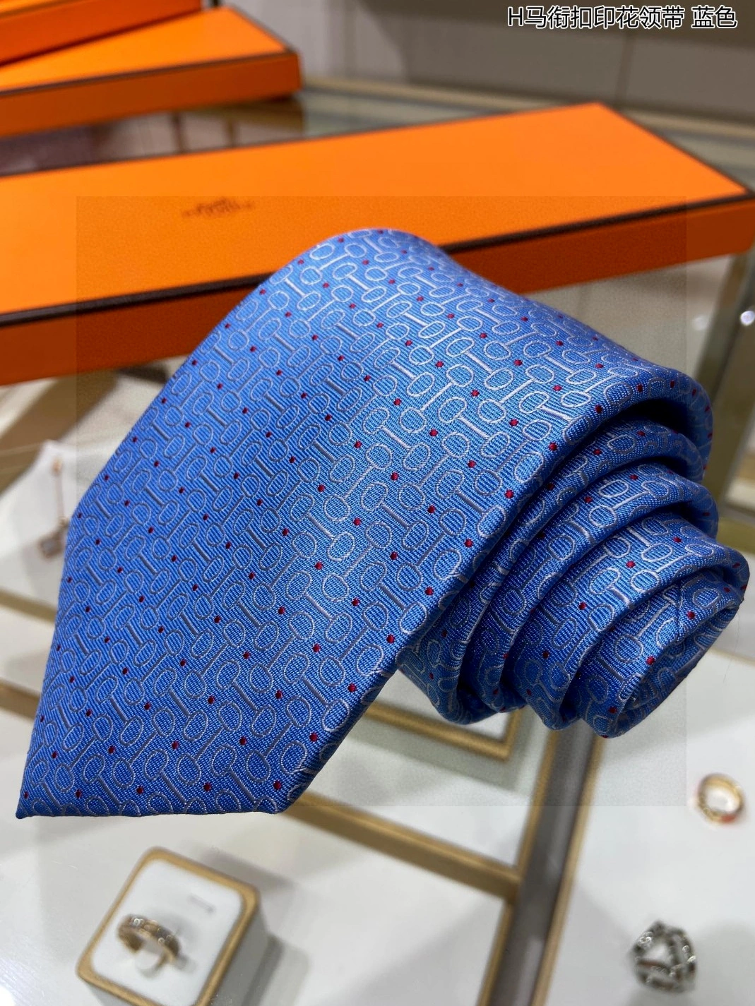 Hermes Necktie For Men Versatile 2449