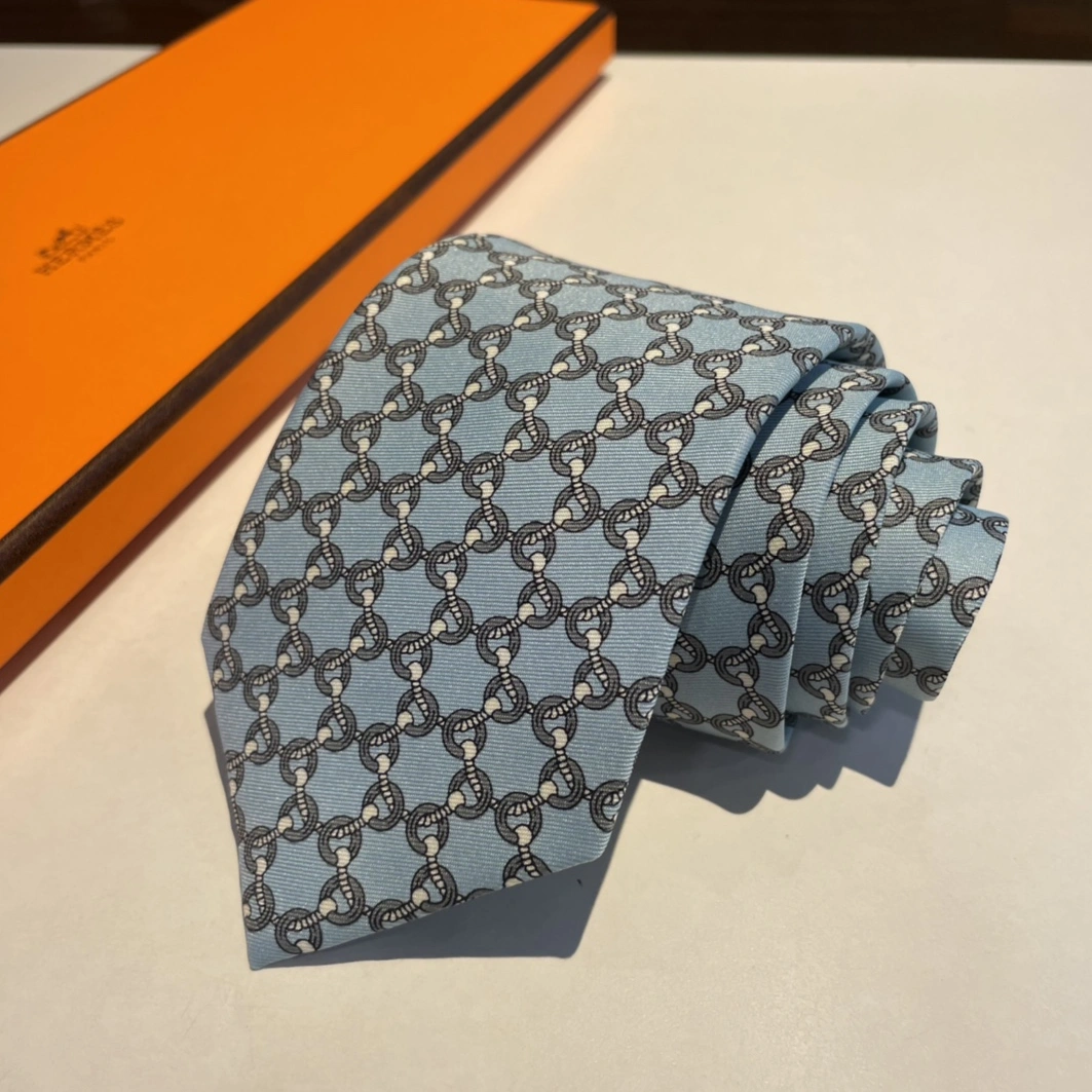 Hermes Necktie For Men Versatile 542