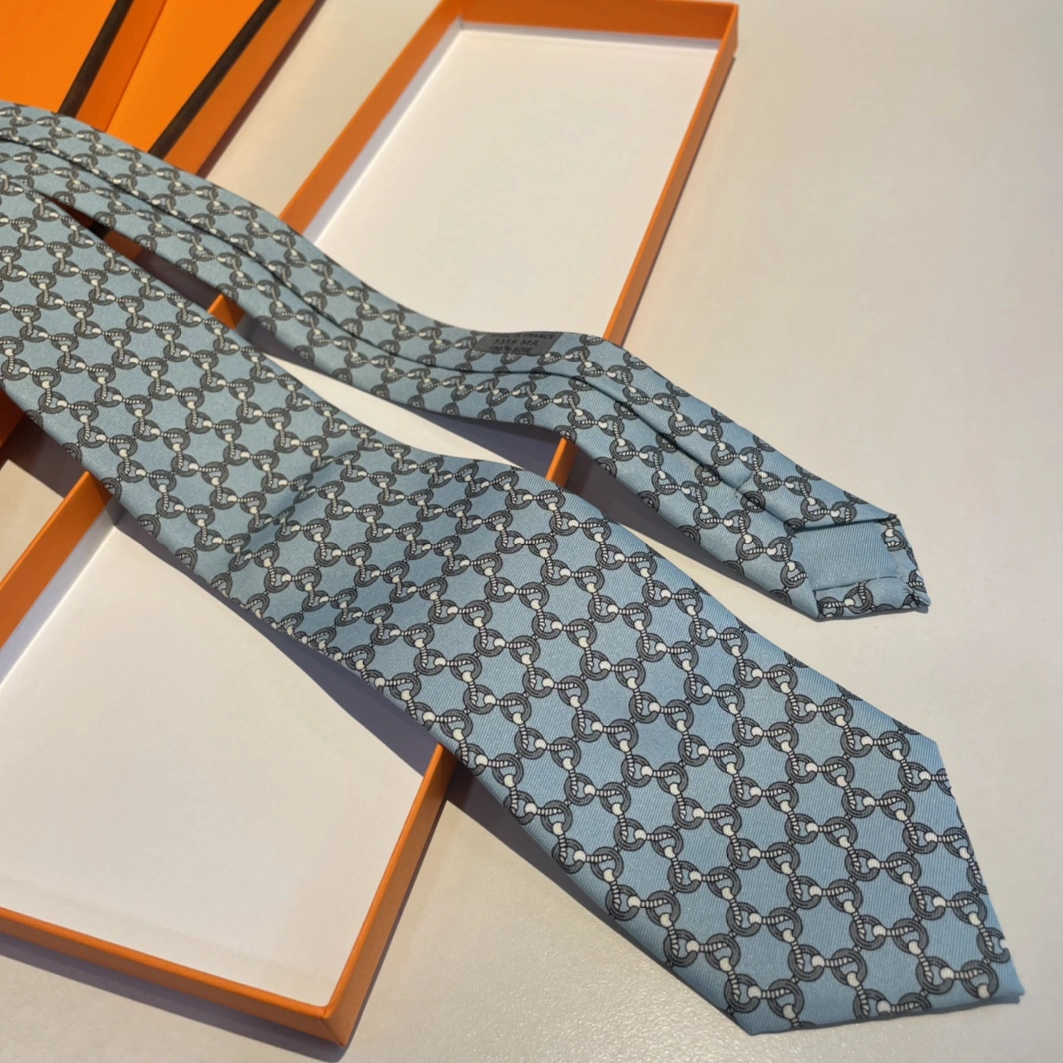 Hermes Necktie For Men Versatile 542