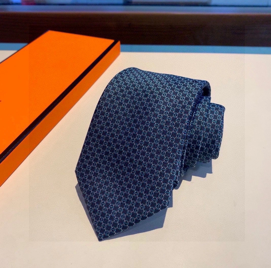 Hermes Necktie For Men Versatile 8616