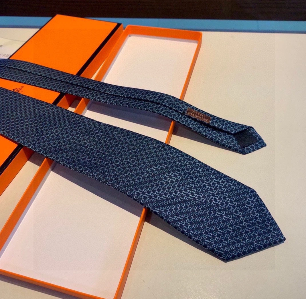 Hermes Necktie For Men Versatile 8616