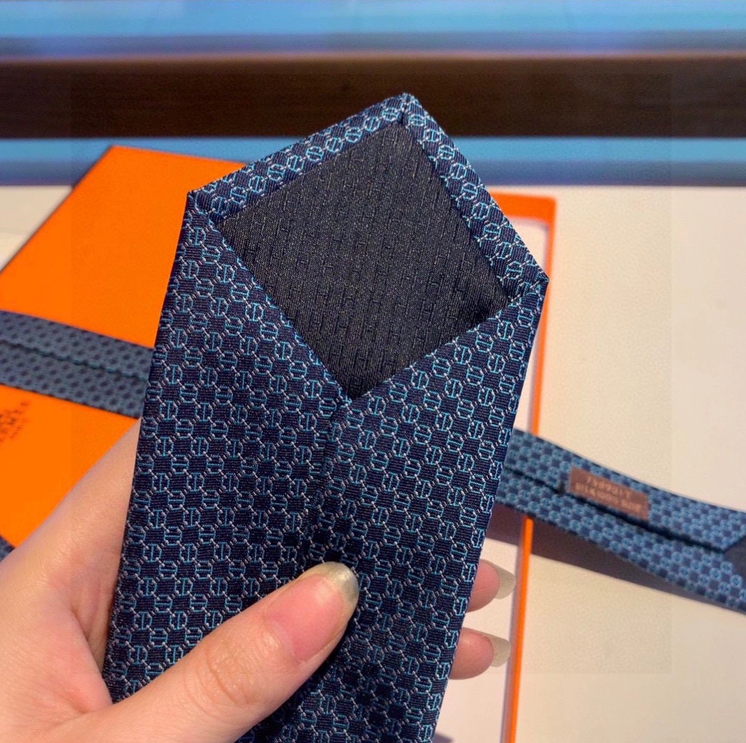 Hermes Necktie For Men Versatile 8616