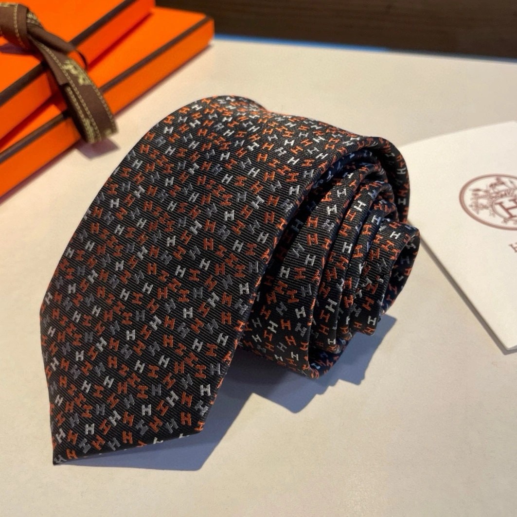 Hermes Necktie For Men Vibrant 469