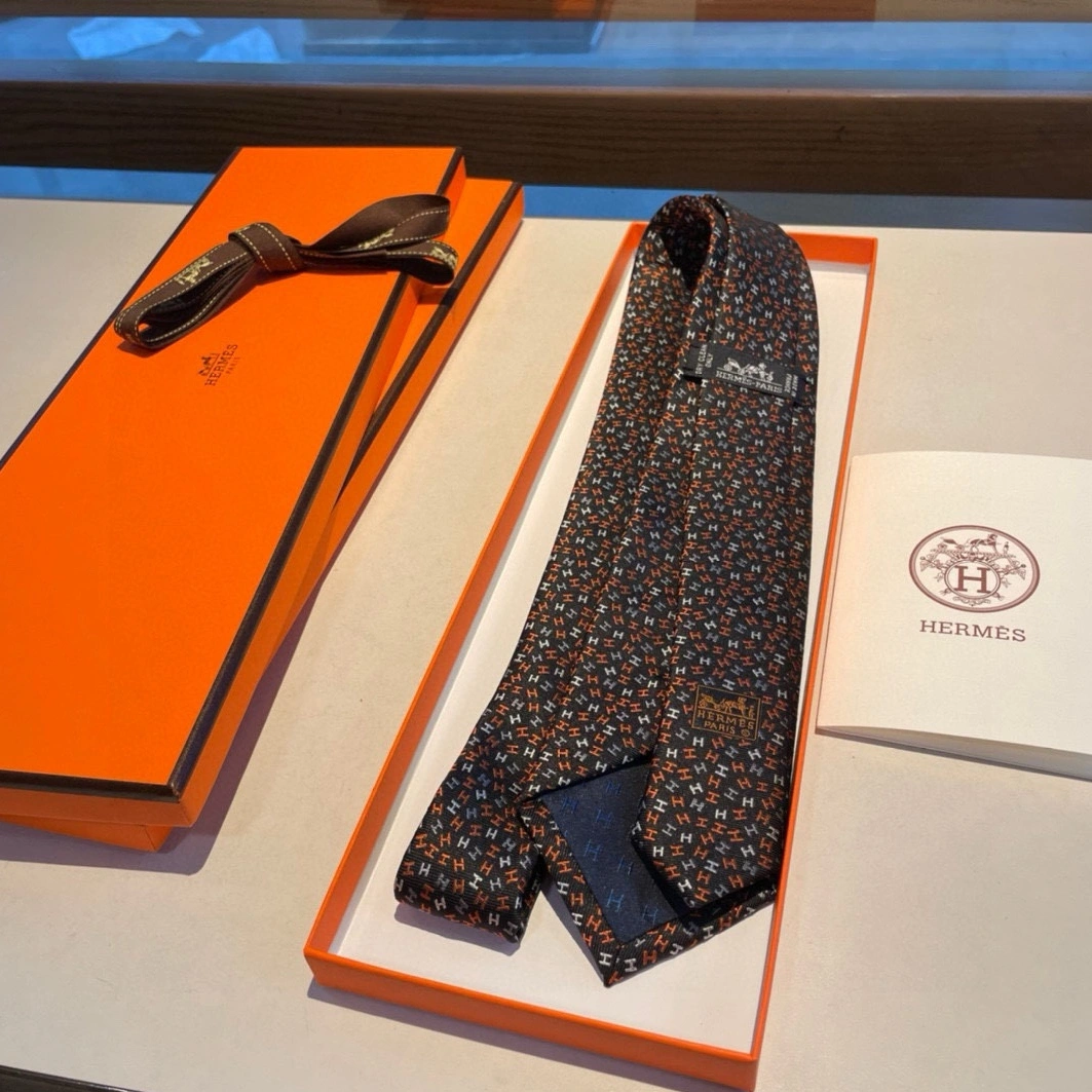 Hermes Necktie For Men Vibrant 469
