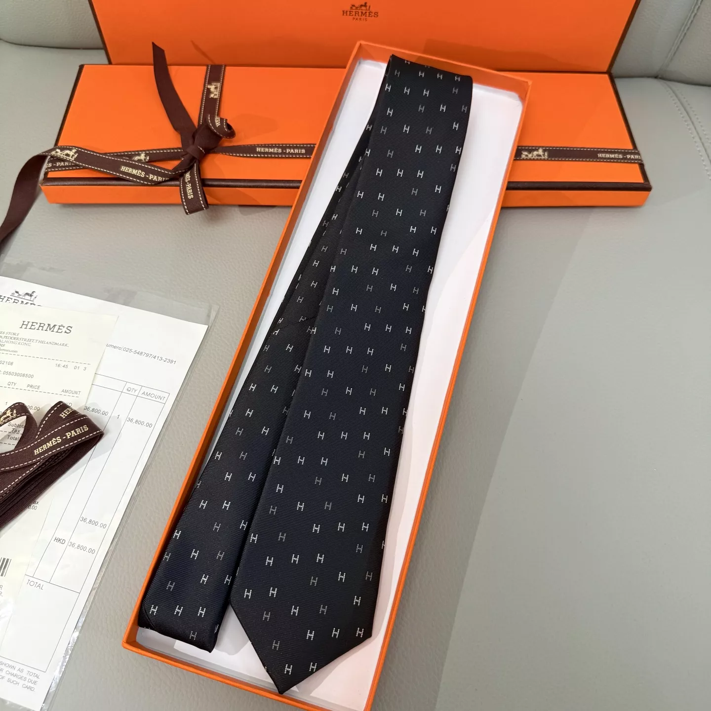 Hermes Necktie StreetReady 7734