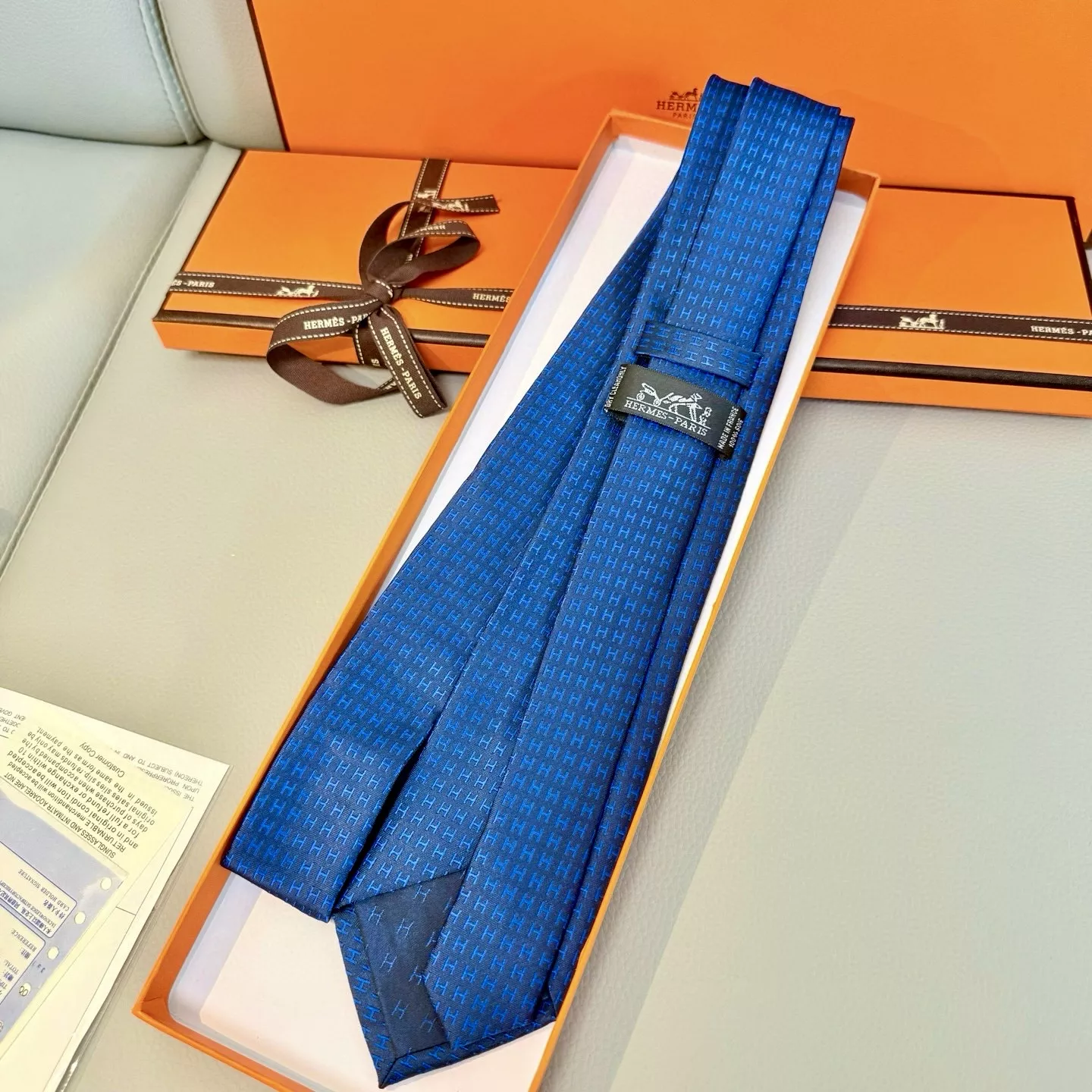 Hermes Necktie Vibrant 2537