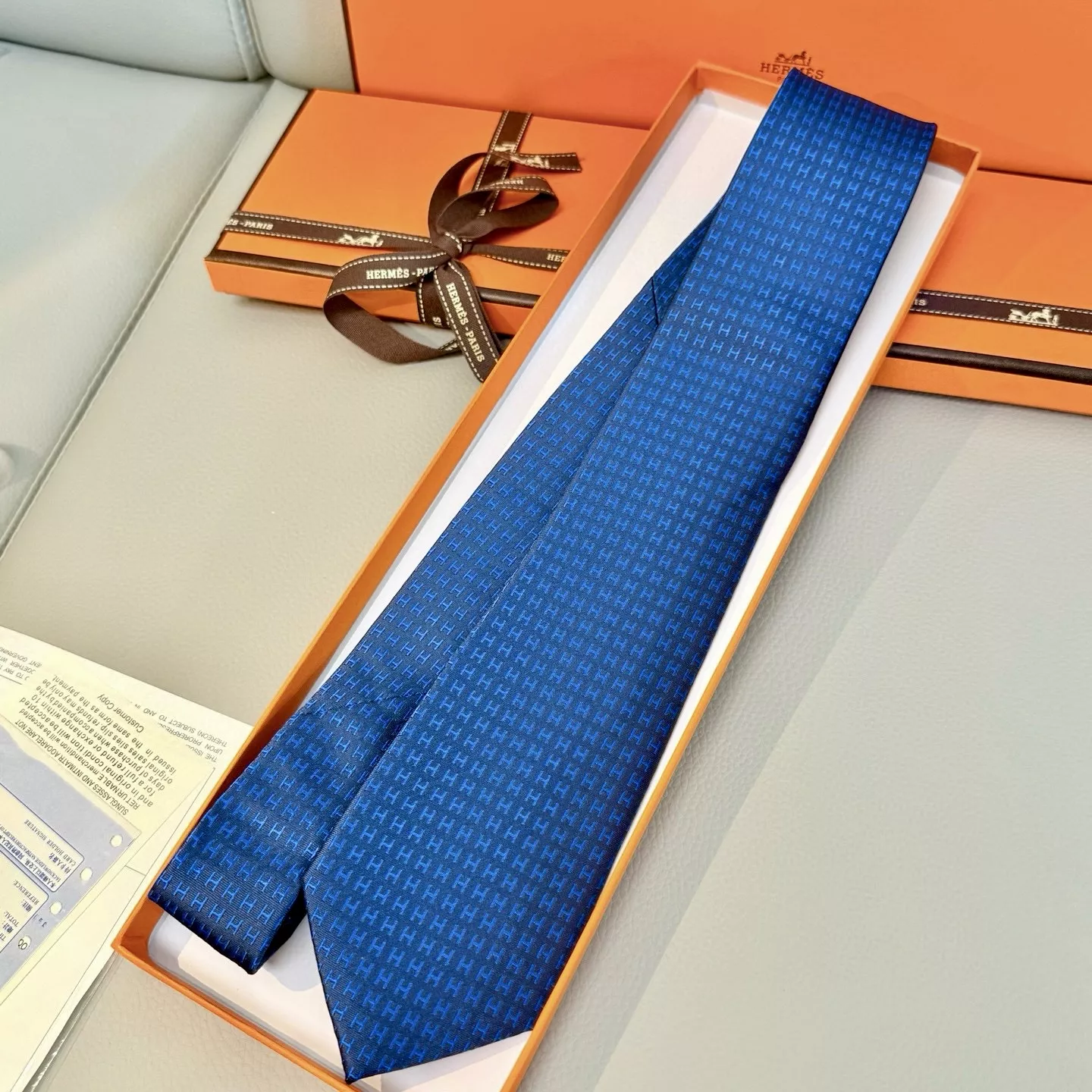 Hermes Necktie Vibrant 2537