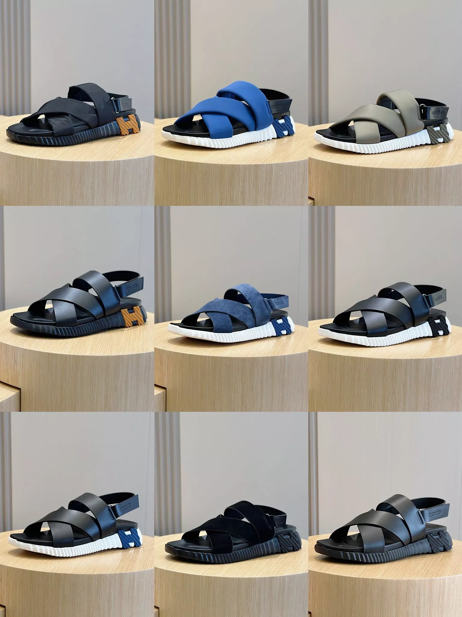 Hermes Sandal For Men Vibrant 9783