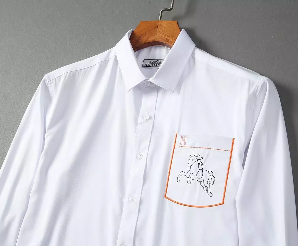 Hermes Shirts Long Sleeved For Men DailyWear 3116