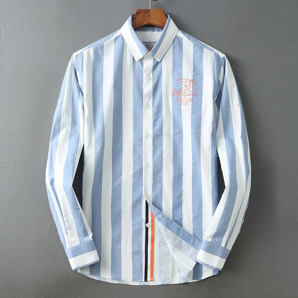 Hermes Shirts Long Sleeved For Men Practical 2822