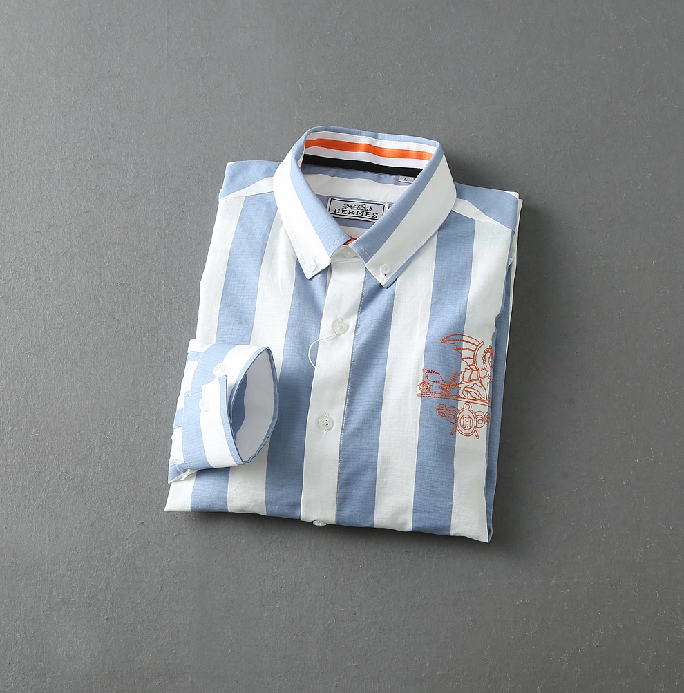 Hermes Shirts Long Sleeved For Men Practical 2822