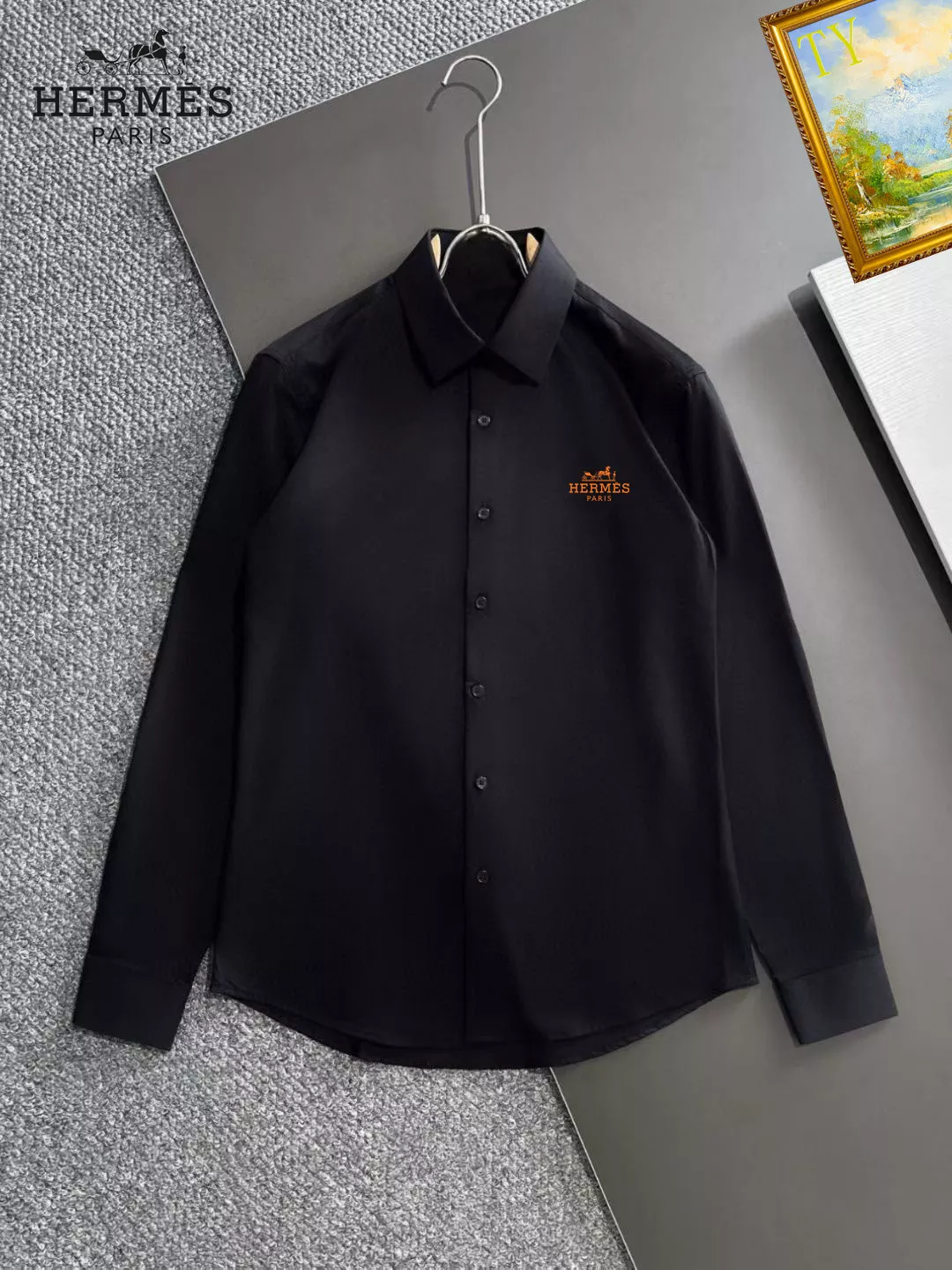 Hermes Shirts Long Sleeved For Unisex Compact 230