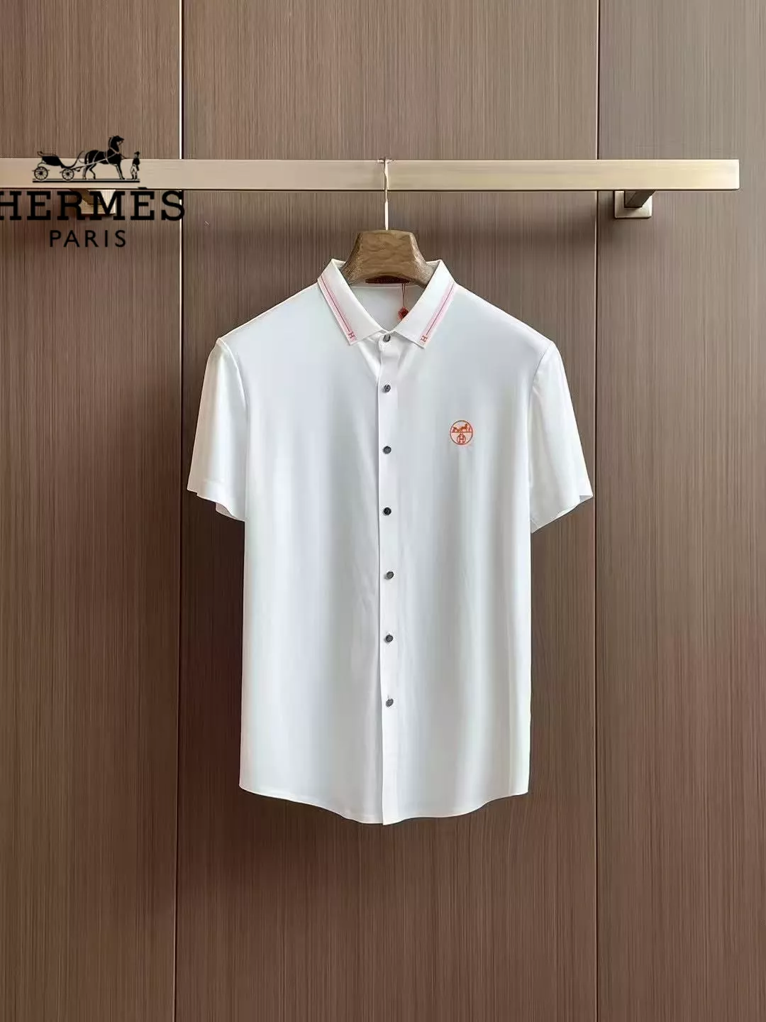 Hermes Shirts Short Sleeved For Men SportInspired 3880