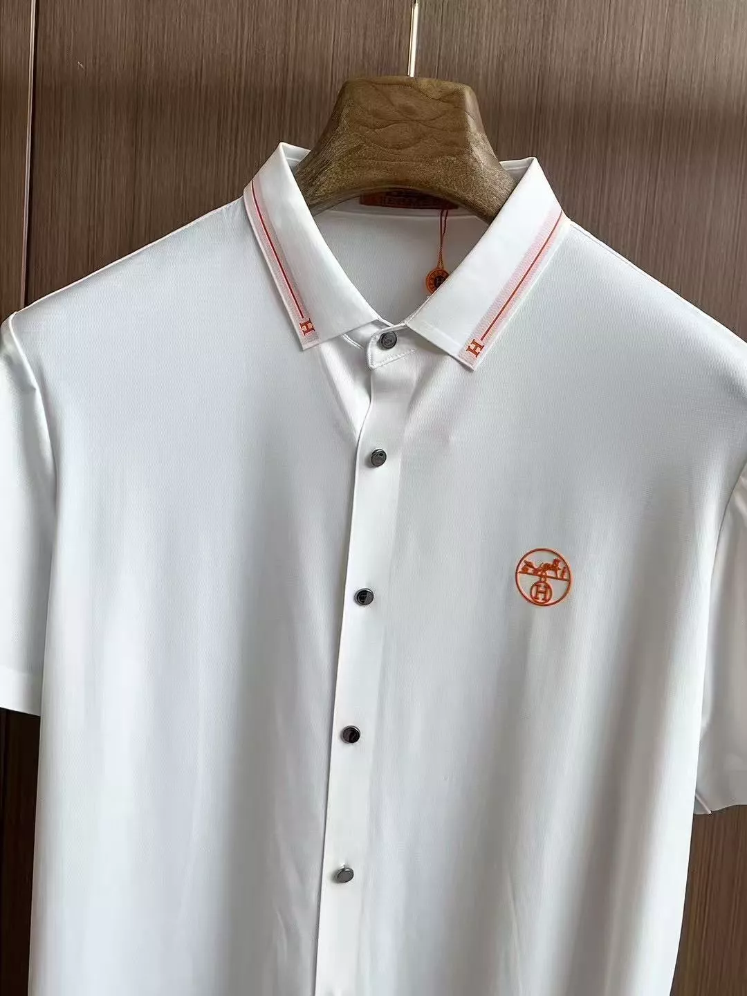 Hermes Shirts Short Sleeved For Men SportInspired 3880